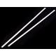 Flat metal corset boning width 8 mm length 30; 35; 40 cm - White (2 Pieces) Flat metal corset boning width 8 mm length 30; 35; 40 cm - White (2 Pieces)