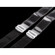 Ramiączka silikonowe szerokość 10 mm; 15 mm z metalowym zapięciem - Transparent (10 Pary) Ramiączka silikonowe szerokość 10 mm; 15 mm z metalowym zapięciem - Transparent (10 Pary)