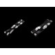 Ramiączka silikonowe szerokość 10 mm; 15 mm z metalowym zapięciem - Transparent (10 Pary) Ramiączka silikonowe szerokość 10 mm; 15 mm z metalowym zapięciem - Transparent (10 Pary)