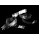 Ramiączka silikonowe szerokość 10 mm; 15 mm z metalowym zapięciem - Transparent (10 Pary) Ramiączka silikonowe szerokość 10 mm; 15 mm z metalowym zapięciem - Transparent (10 Pary)