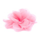 Chiffon flower ø8 and 9 cm - Red (4 Pieces) Chiffon flower ø8 and 9 cm - Red (4 Pieces)