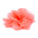 Chiffon flower ø8 and 9 cm - Red (4 Pieces) Chiffon flower ø8 and 9 cm - Red (4 Pieces)