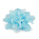 Chiffon flower ø8 and 9 cm - Red (4 Pieces) Chiffon flower ø8 and 9 cm - Red (4 Pieces)