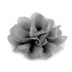 Chiffon flower ø8 and 9 cm - Red (4 Pieces) Chiffon flower ø8 and 9 cm - Red (4 Pieces)