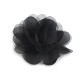 Chiffon flower ø8 and 9 cm - Red (4 Pieces) Chiffon flower ø8 and 9 cm - Red (4 Pieces)