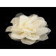 Chiffon flower ø8 and 9 cm - Red (4 Pieces) Chiffon flower ø8 and 9 cm - Red (4 Pieces)