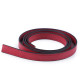 Imitation leather handle strap - stitched - Dark green (2 Pieces) Imitation leather handle strap - stitched - Dark green (2 Pieces)