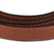 Imitation leather handle strap - stitched - Dark green (2 Pieces) Imitation leather handle strap - stitched - Dark green (2 Pieces)