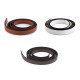 Imitation leather handle strap - stitched - Dark green (2 Pieces) Imitation leather handle strap - stitched - Dark green (2 Pieces)