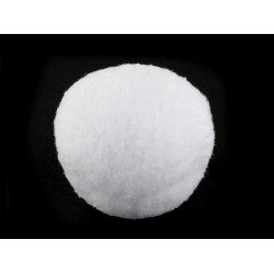 Kule z waty / kule śnieżne / pompon ø4,5 cm - Śnieżnobiały (10 Sztuki)