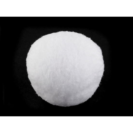 Kule z waty / kule śnieżne / pompon ø4,5 cm - Śnieżnobiały (100 Sztuki) Kule z waty / kule śnieżne / pompon ø4,5 cm - Śnieżnobiały (100 Sztuki)