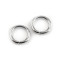 Anello / o-ring, dimensioni: ø 12 mm - Nichel (100 Pezzi)