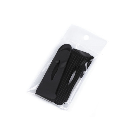 Ajustador de puños/cintas para manga 3x8,9 cm - Negro (10 Pares) Ajustador de puños/cintas para manga 3x8,9 cm - Negro (10 Pares)