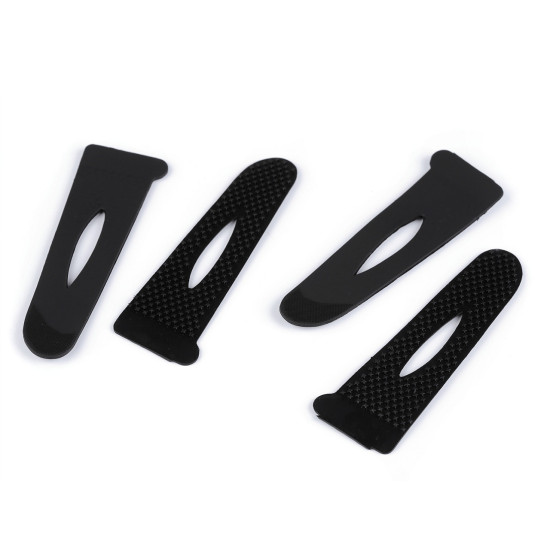 Ajustador de puños/cintas para manga 3x8,9 cm - Negro (10 Pares) Ajustador de puños/cintas para manga 3x8,9 cm - Negro (10 Pares)