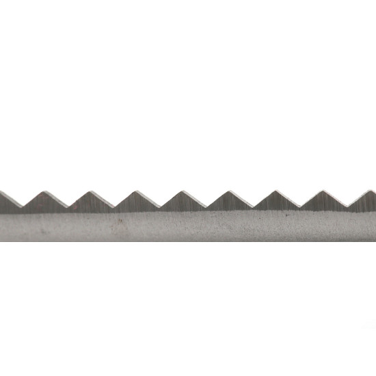 Nożyczki zygzak długość 24 cm półkola / ząbki - Losowe kolory (12 Sztuki)