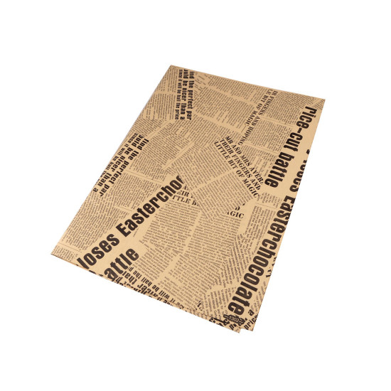 Papier dekoracyjny / do pakowania 50x70 cm - Naturalny brąz (50 Sztuki) Papier dekoracyjny / do pakowania 50x70 cm - Naturalny brąz (50 Sztuki)