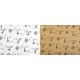 Papier dekoracyjny / do pakowania 50x70 cm - Naturalny brąz (50 Sztuki) Papier dekoracyjny / do pakowania 50x70 cm - Naturalny brąz (50 Sztuki)