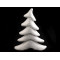 Baum 16x20 cm polystyrol - Weiß (1 Stück)