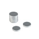 Aimant, ø 10 mm - Nickel (5 Pièces)
