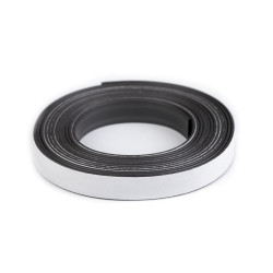 Self-adhesive magnetic tape - Black (1 Piece)