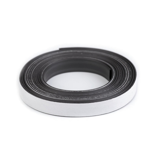 Bande magnétique auto-adhésive - Noir (4 Pièces) Bande magnétique auto-adhésive - Noir (4 Pièces)
