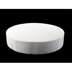 Baza styropianowa do tortu ø25 cm - White (1 Sztuka)