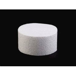 Baza styropianowa do tortu ø10 cm - White (1 Sztuka)