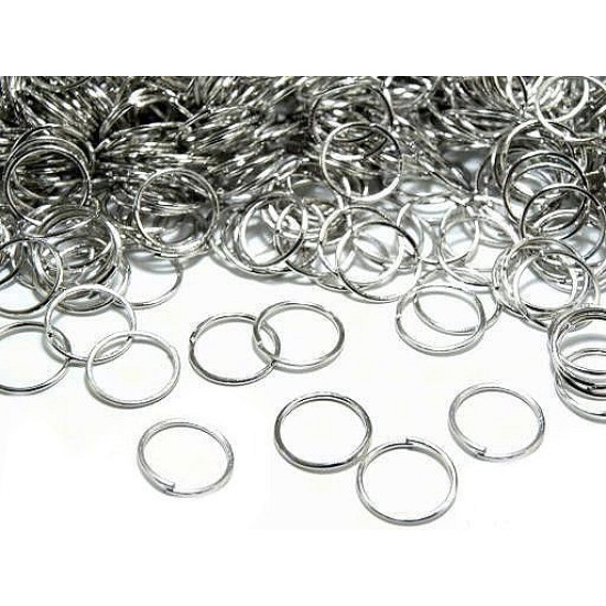 Anilla ø10,5 mm - Platino (100 Gramos) Anilla ø10,5 mm - Platino (100 Gramos)
