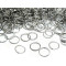 Anneau de saut, ø 10,5 mm - Platine (100 Grammes)