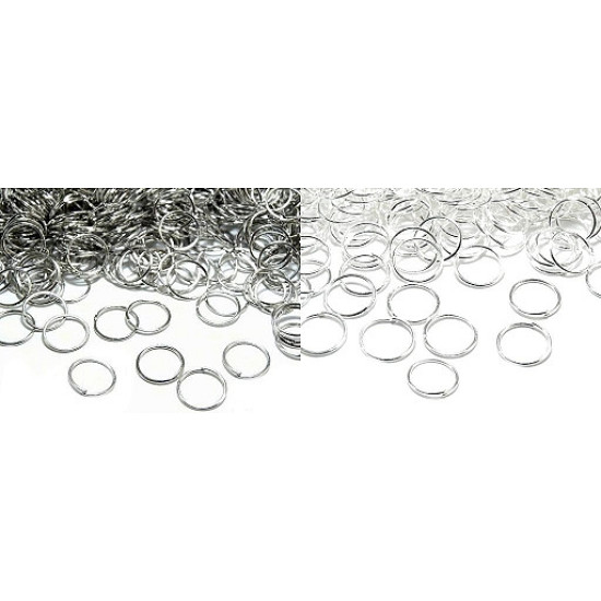 Anilla ø10,5 mm - Platino (100 Gramos) Anilla ø10,5 mm - Platino (100 Gramos)