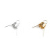 Christmas ball bauble ornament cap with spring wire hangers - Silver (10 Pieces) Christmas ball bauble ornament cap with spring wire hangers - Silver (10 Pieces)