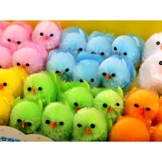 Easter chicks 2.5x4 cm - Mix (36 Pieces) Easter chicks 2.5x4 cm - Mix (36 Pieces)