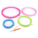 Knitting loom set for shawls, snoods, hats - As pictured (1 Set) Knitting loom set for shawls, snoods, hats - As pictured (1 Set)