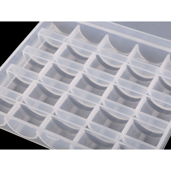 Bobbin box - Transparent (1 Box) Bobbin box - Transparent (1 Box)