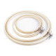 Bamboo embroidery hoop set - Bamboo light (1 Set)