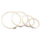 Bamboo embroidery hoop set - Bamboo light (1 Set)