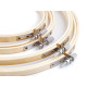 Bamboo embroidery hoop set - Bamboo light (1 Set)