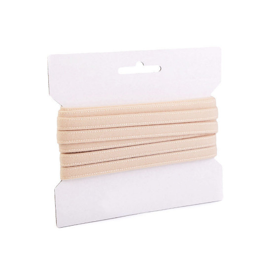 Tunel gorseciarski do bielizny szerokość 10 mm standard - White (1 Metr) Tunel gorseciarski do bielizny szerokość 10 mm standard - White (1 Metr)