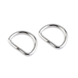 Półkółko szerokość 20 mm - Nikiel (10 Sztuki)