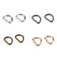 D-ring width 15 mm - Black nickel (100 Pieces)