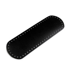 Dno do torebki 10x30 cm - Czarny (1 Sztuka)