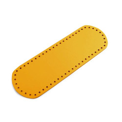 Dno do torebki 10x30 cm - Musztardowy (1 Sztuka)