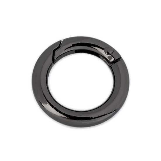 Karabińczyk okrągły / kółko na klucze ø18 mm - Różowozłota (50 Sztuki) Karabińczyk okrągły / kółko na klucze ø18 mm - Różowozłota (50 Sztuki)