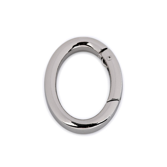 Design karabiner ellipse für handtaschen / schlüssel - Altmessing (1 Stück) Design karabiner ellipse für handtaschen / schlüssel - Altmessing (1 Stück)