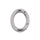 Design karabiner ellipse für handtaschen / schlüssel - Altmessing (1 Stück) Design karabiner ellipse für handtaschen / schlüssel - Altmessing (1 Stück)