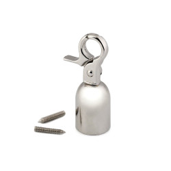 Handbag hardware snap clips hooks for handles - Nickel (1 Piece)