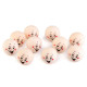 Cap pentru păpuși, ø30 mm - Nude (10 Bucăți) Cap pentru păpuși, ø30 mm - Nude (10 Bucăți)