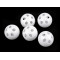 Bola sonajero ø2,4 cm - Blanco (200 Piezas)