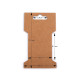 Karta papierowa natural 6,6x11,5 cm z wycięciem - Naturalny brąz (20 Sztuki) Karta papierowa natural 6,6x11,5 cm z wycięciem - Naturalny brąz (20 Sztuki)