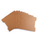 Karta papierowa natural 14x16,3 cm z wycięciem - Naturalny brąz (100 Sztuki) Karta papierowa natural 14x16,3 cm z wycięciem - Naturalny brąz (100 Sztuki)